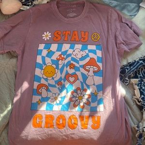 Stay groovy tshirt